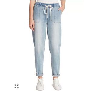 Sanctuary Romi Denim Trooper Pants Womens Casual Stretch Waist Jeans